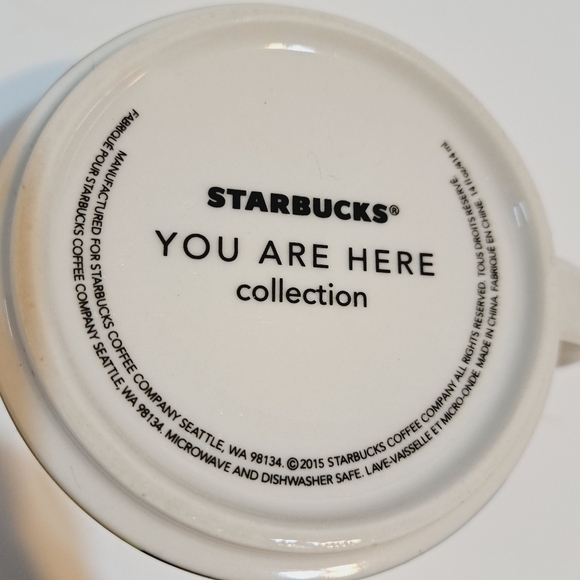 Starbucks You Are Here Collection Indianapolis 14oz Stoneware Mug - Picture 5 of 6